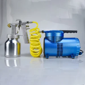 Factory Outlet Mini Handled Airbrush Air Compressor Paint Spray Gun Portable Compressors for Cake Decoration