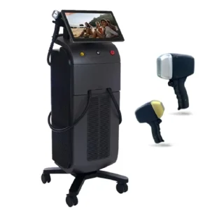 Factory Price 2 in 1 Ice Platinum Diode Laser Machine Tattoo Removal Permanent Hair Removal High Strength Semiconductor