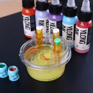 Factory Price 40 Boxes cartons Hive Cups Sold Disposable Tattoo Cartridge Cup Holder Ink Cleaning Cup for Tattoo Supp