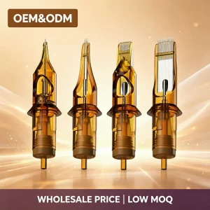 Factory Price Disposable Tattoo Cartridges with Tips Bulk Private Label Tattoo Supplies for Shops & Artists