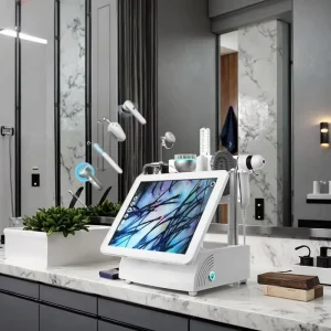 Factory Price hd Ai Intelligent Auto Report Scalp Analyzer Hair Camera Head Analysis Machine Skin Tester for Beauty Salons
