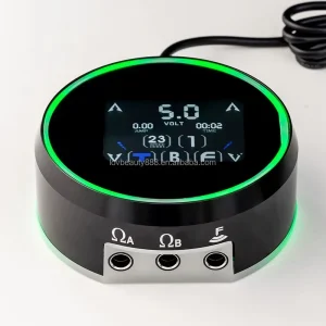 Factory Private Customize Logo Tattoo Machine LCD Dual Aurora 3 Tattoo Power Supply For Tattoo Artist