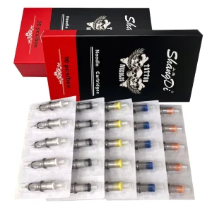 Factory RS Permanent Tattoo Needle Cartridges Stainless Steel 100% EO Gas Sterilized Membrane System Eyebrow Tattoo