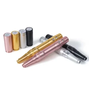 Factory Rechargeable Four Color Single Battery Eyebrow Microblading Machine with Black Box