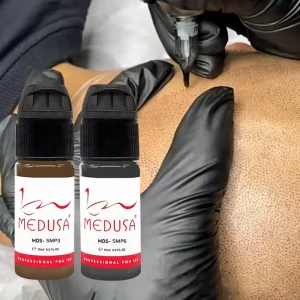 Factory SMP Tattoo Ink 15ML Scalp Micropigmentation Tattoo Pigment for Hairline Tattoos Ideal for Studio and Academy Use