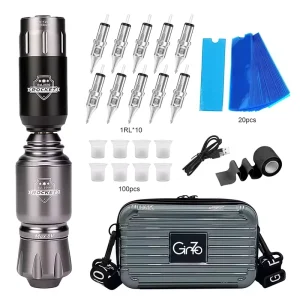 Factory Sales Cost Effective Complete Wireless Tattoo Machine Pen Kit