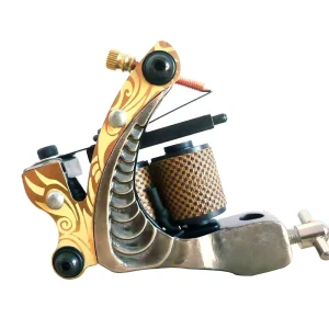 Factory Sell Professional Body Art Copper Makeup Frame Coil Tattoo Machine