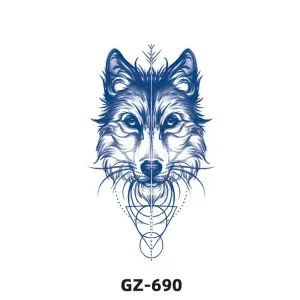 Factory Spot 14 Days 100% Safe Non-Toxic Anhydrous Paper Body Art Realistic Water Transfer Herbal Fashionable Tattoo Stickers