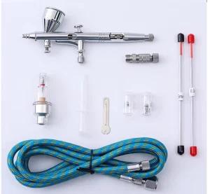 Factory T180K Airbrush Kit Dual Action Spray Gun Set for Model Painting Nail Art Craft Tattoo Air Brush Compressor Kit