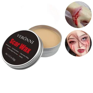 Fake Scar Wound Skin Paint 3 Colors Makeup Paint for Special Effects Theatrical Body Face Halloween Party