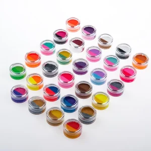 Fancy Makeup Two Color 10g Silicone Face Painting Stencils Professional Face Body Paint Kit Liquid Glitter Eye Liner Children