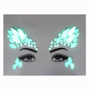 Fantastic Free Sample New Face Jewels body Gem Tattoos for Party Event Makeup