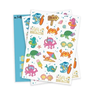 Fashion Children Custom Design Waterproof Non Toxic Arm Temporary Tattoo Sticker
