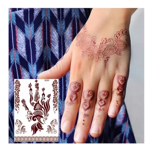 Fashion Design Smart Sticker MS-1 Tattoo Sticker Henna Lace Temporary Henna