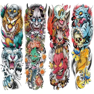 Fashion Design Temporary Water Transfer Sticker Tattoo Body Arm Tattoo Body Art Tattoo Sticker