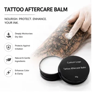 Fashion High Concentration Tattoo Balm Split Packaging Different Weights Custom Logo Tattoo Aftercare Balm