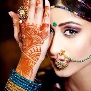 Fashion High-Quality Temporary Custom Henna Tattoo Stickers for Women Body Art