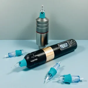 Fashion Style Blue Permanent Body Art Tattoo Needle Cartridge Disposable Sterilized RL/RS/RM/M1