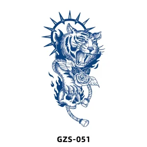 Fashion Women Men Body DIY Temporary Tattoo Sticker Small Juice Semi Permanent Tattoo Sticker for Arm Leg Ankle