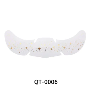 Fashionable Glitter Sliver Gold Nude Freckles Stickers Women Face Tattoo Makeup Accessories for Performance Art Decoration