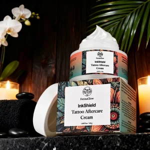 Fermented Aloe Vera Panthenol Tattoo Aftercare Cream Soothing Moisturizing Skin Barrier Repair Ink Color Protection Body Cream