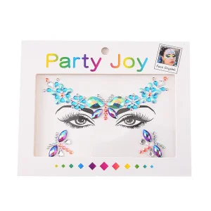 Festival Party Colorful Face Gems Stick on Body Crystal Rhinestones Face Jewels Stickers for Make up