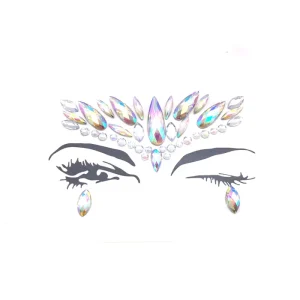 Festival Party Decorations Temporary Tattoos Adhesive Face Jewels Body Crystal Stickers