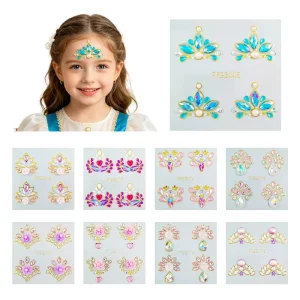 Festival Party Makeup DIY Rhinestone Tattoo Face Gems Sticker Self-Adhesive Face Eye Diamond Forehead Sticker