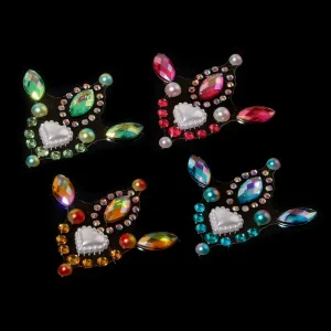 Festival Stage Body Jewel Art Face Tattoo Jewels Self Adhesive Rhinestone Sticker Face Gems