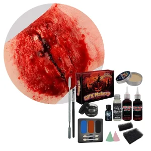 Film Make up Tools Halloween Face Paint Kit For Special Effects Multi Modelling Scar Wax With Stainless Steel Sfx Makeup