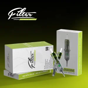 Filter 10pcs Per Box Venom RL RS Long Taper Cartuchos De Tatuaje Tattoo Cartridges with Precise Positioning System