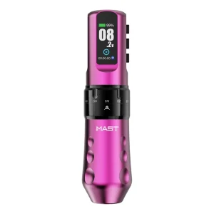 Flip 4 Pro Adjustable Stroke Pen Tattoo Machine 2000mAh Battery Capacity Tattoo Machine Professional Wireless for Body Art