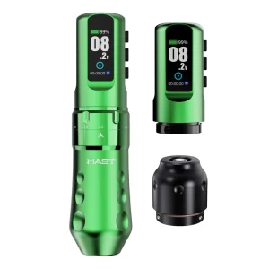 Flip 4 Pro Wireless Double Battery Tattoo Machine 2.5-4.5mm Adjustable Stroke Tattoo Gun Pen