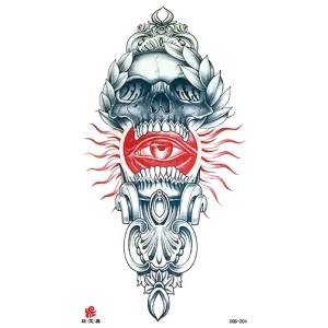 Floral Body Art Waterproof Realistic Festival Ready Trendy Detailed Sleeve Tattoos Half Arm Tattoo Stickers
