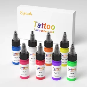 Fluorescent Tattoo Ink 8 Colors 15 ML Per Bottle