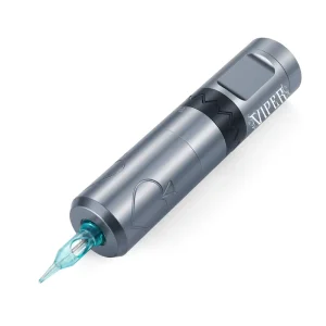 For Permanent Stainless Steel Coreless Motor Low Noise Adjustable Stroke Rotary Tattoo Machine Wireless Tattoo Gun