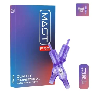 For Pro Smp Professional Tattoo Cartridges Needles 3 Shader 0.25 MM 3.0mm Needle Length Waterproof 316 Stainless Steel 10pcs box