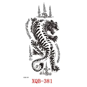 Forearm Animal Tattoo Sticker Bully Temporary Design