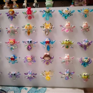 Forehead Acrylic Sticker Self Adhesive Glitter Body Ornaments Crystal Jewels Character Face Gems for Children Party