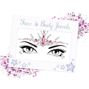 Forehead Temporary Rhinestone Face Stickers Eye Face Jewel Gem Sticker for Woman Decoration