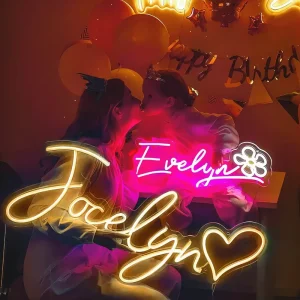 Free Design Custom Led Light Neon Sign Custom Wedding Neon Sign For Wall Decor Home Decor Wedding Decor
