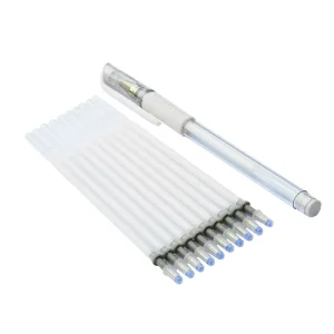Free Logo White Gel Ink Pen Easy Color Microblading Tattoo Skin Marker Aluminum Metal Microblading Gun Manual Electric Tattoo
