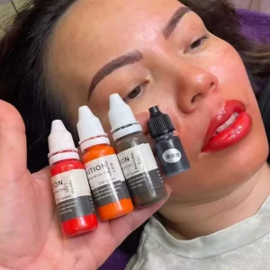Free Samples of Organic Private Label Semi-Permanent PMU Eyebrow Tattoo Ink Pigment for All Skin Types
