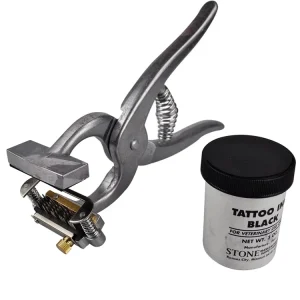 Full Set Stainless Steel Animal Tattoo Plier Tattoo Machine