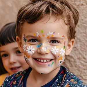 Funny Face Painting Pictures Face Painting Supplies African Female Face Decor Painting