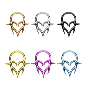 G23 Titanium Piercing 16G Septum Hoop Clicker Nose Ring Segment Ear Tragus Helix Cartilage Earrings Women Body Jewelry