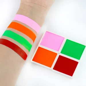GP 10g Water Based Face Painting Palette Refills Rainbow Split Face Body Paint for Kids Party Makeup