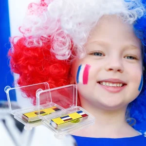 GP Customized Kids Non Toxic Natural Plant Based Oil Based Washable Face Body Paint Stick Professional Kit EN71 Painting
