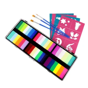 GP Festival Professional Face Body Painting Kit Adult Art Watercolor Custom Private Label Water Based Magical Eye Paint Palette