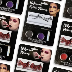 GP New Arrival Oil Based Halloween Makeup Blister Face Paint Eyelash Kit Body Painting Supplies for Cosmetic